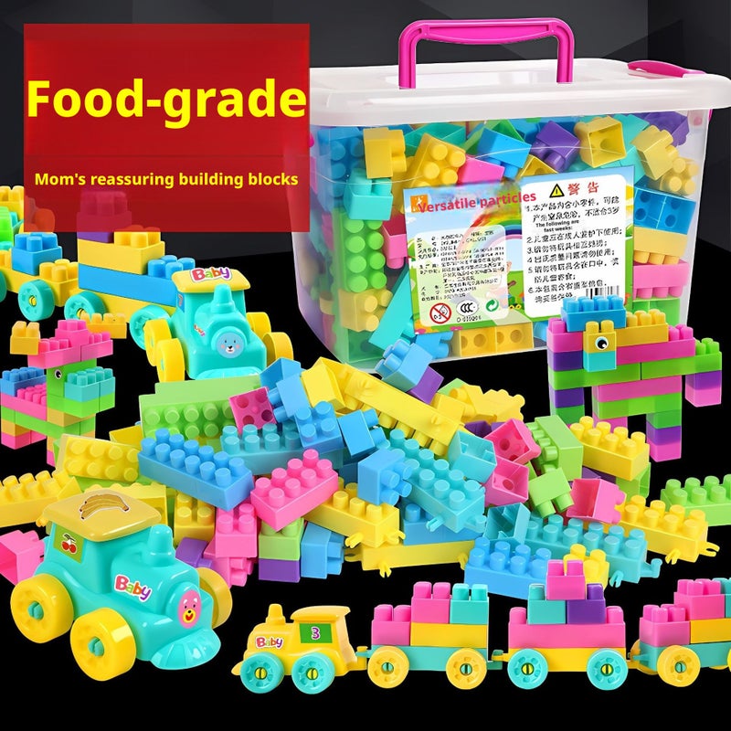 Big Particle Building Blocks, Educational Toy for Kids 3-6 Years - Image 1