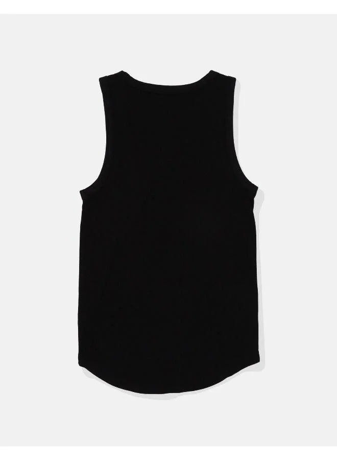 امريكان ايجل Crew Neck Knitted Tank Top