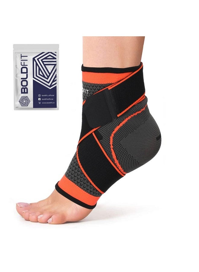 BOLDFIT Boldfit Ankle Support For Pain Relief Ankle Brace For Women & Men Ankle Binder For Men Foot Support For Pain Relief Ankle Band For Pain Relief Ankle Support For Men Ankle Cap Ankle Strap Ankle Belt  - Image 1
