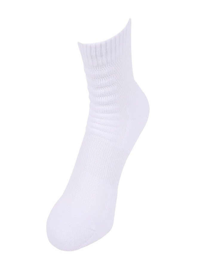 Phiten Metax Sports Semi Long Socks (2 Pair), White, 22-24cm (Men's 4-6 / Women's 5-7) - Image 2