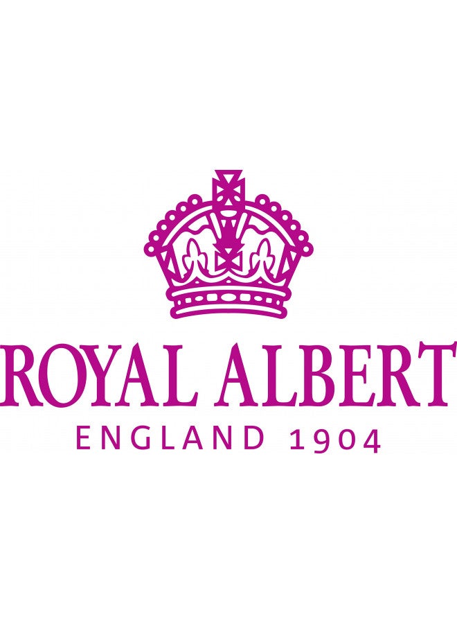 ROYAL ALBERT طبق سلطة روزز القديمة من رويال ألبرت 15210007 ، 8" - Image 5
