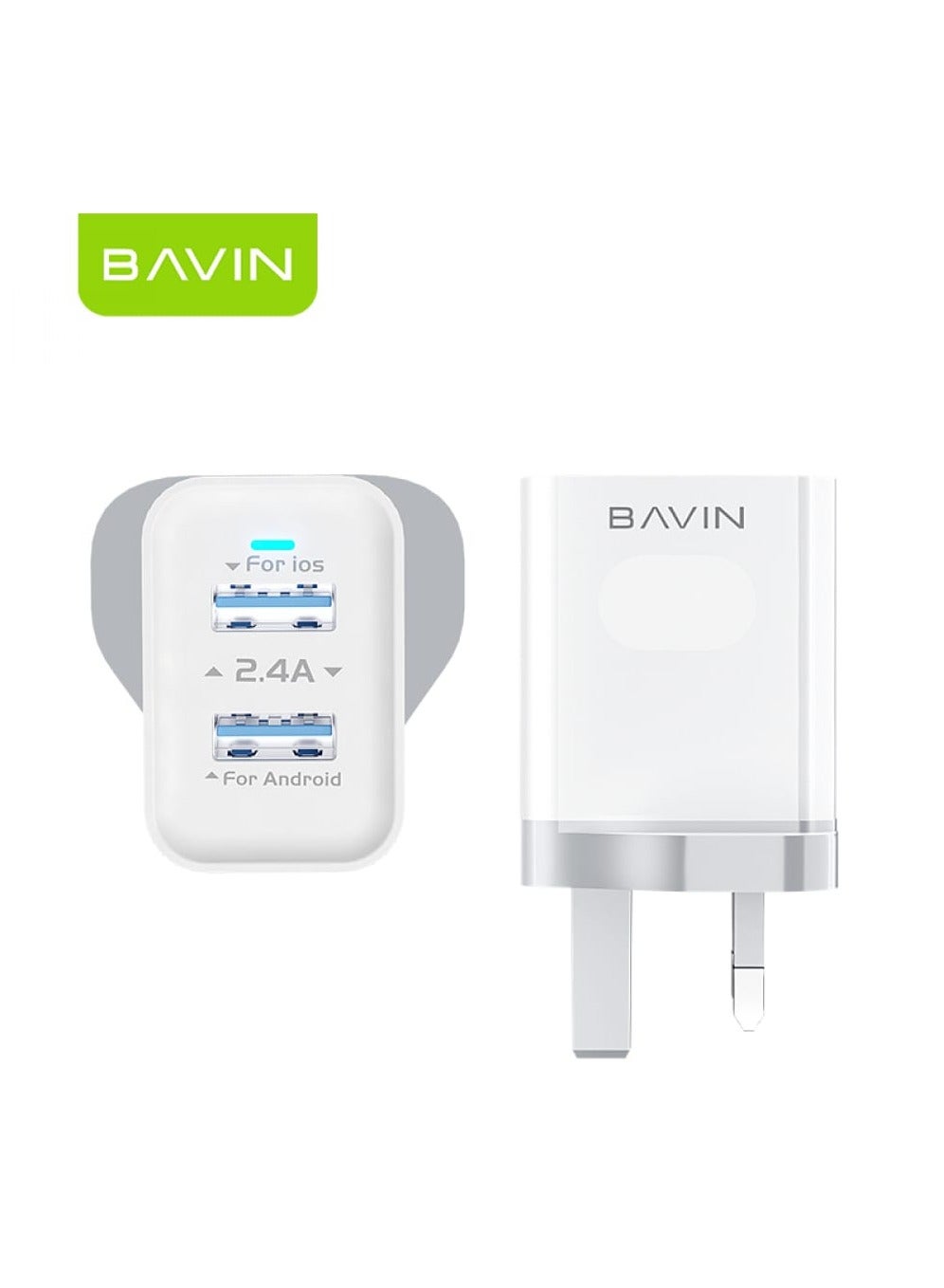 Bavin Fast Charging Wall Charger Bavin Fast Wall Charger With