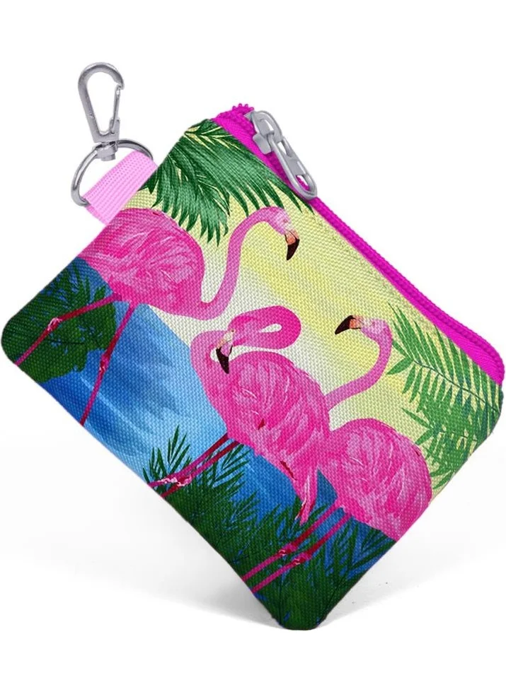 CORAL HIGH Pink Flamingo Coin Purse 21770