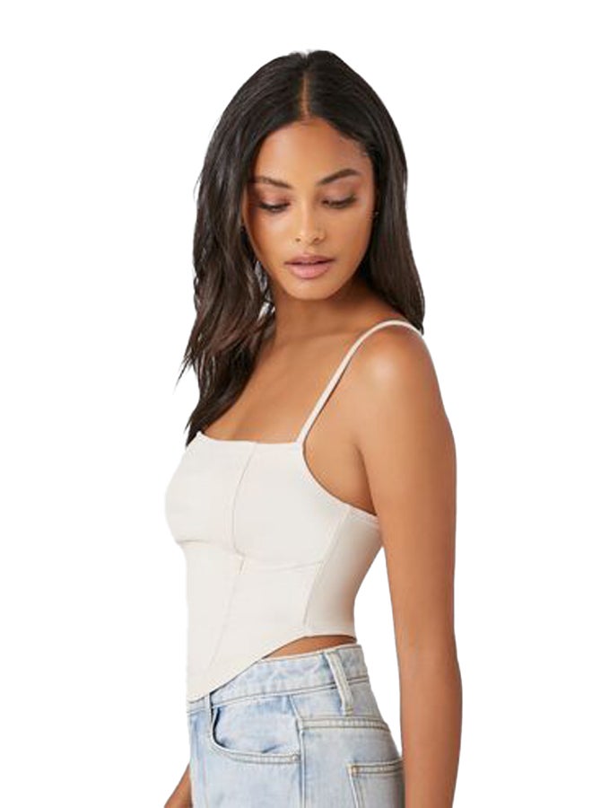FOREVER 21 Curved-Hem Bustier Cami - Image 3