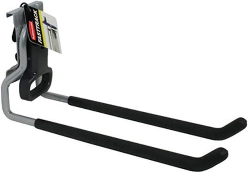 Rubbermaid Rubbermaid Fast Track Wall Mounted Garage Storage Utility Multi Hook For Tools Rope and More Supports Up to 50 Pounds Each 6 Pack  - Image 2