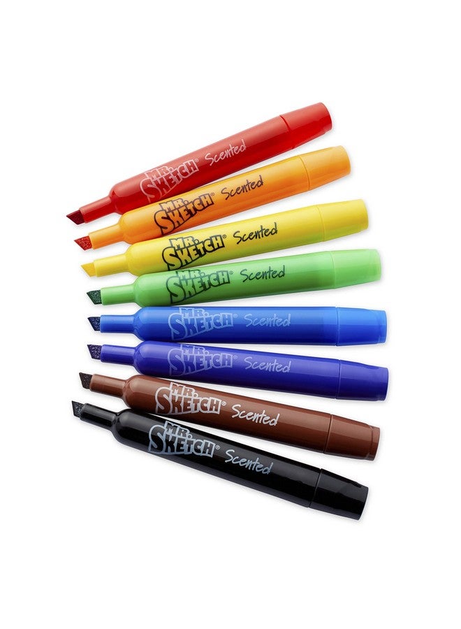 مستر.سكيتش ® أقلام تحديد معطرة بألوان متنوعة مجموعة مكونة من 8 قطع - Image 3