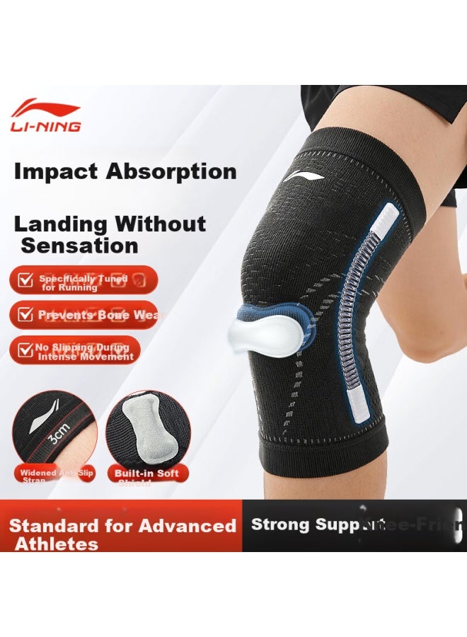Li-ning Sports Knee Brace Running Men’s Basketball Knee Support Patella Band Warmth For Badminton Hiking - Image 1