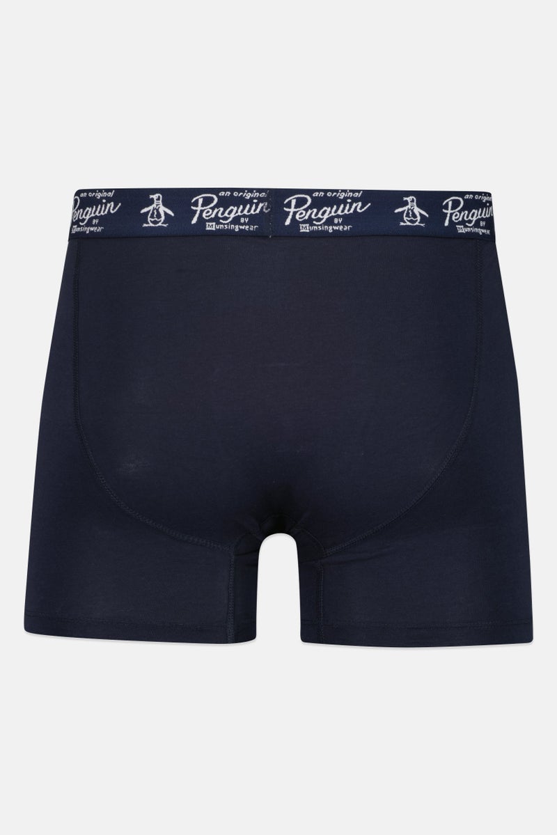 Original Penguin شورت بوكسر للرجال 4 عبوات بشعار العلامة التجارية، متعدد الألوان - Image 5