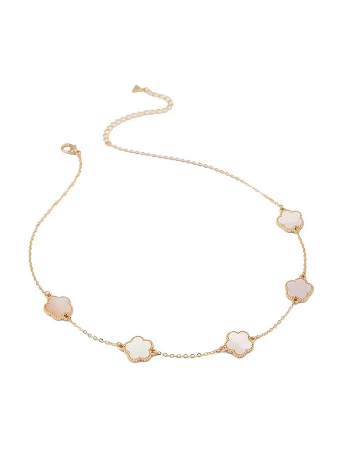 Opaline Ladies White Necklace