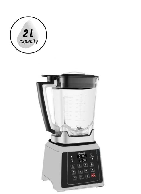 Generaltec Heavy Duty Blender with touch pad, 8 Japanese steel cutting blade and 10 Smart Functions