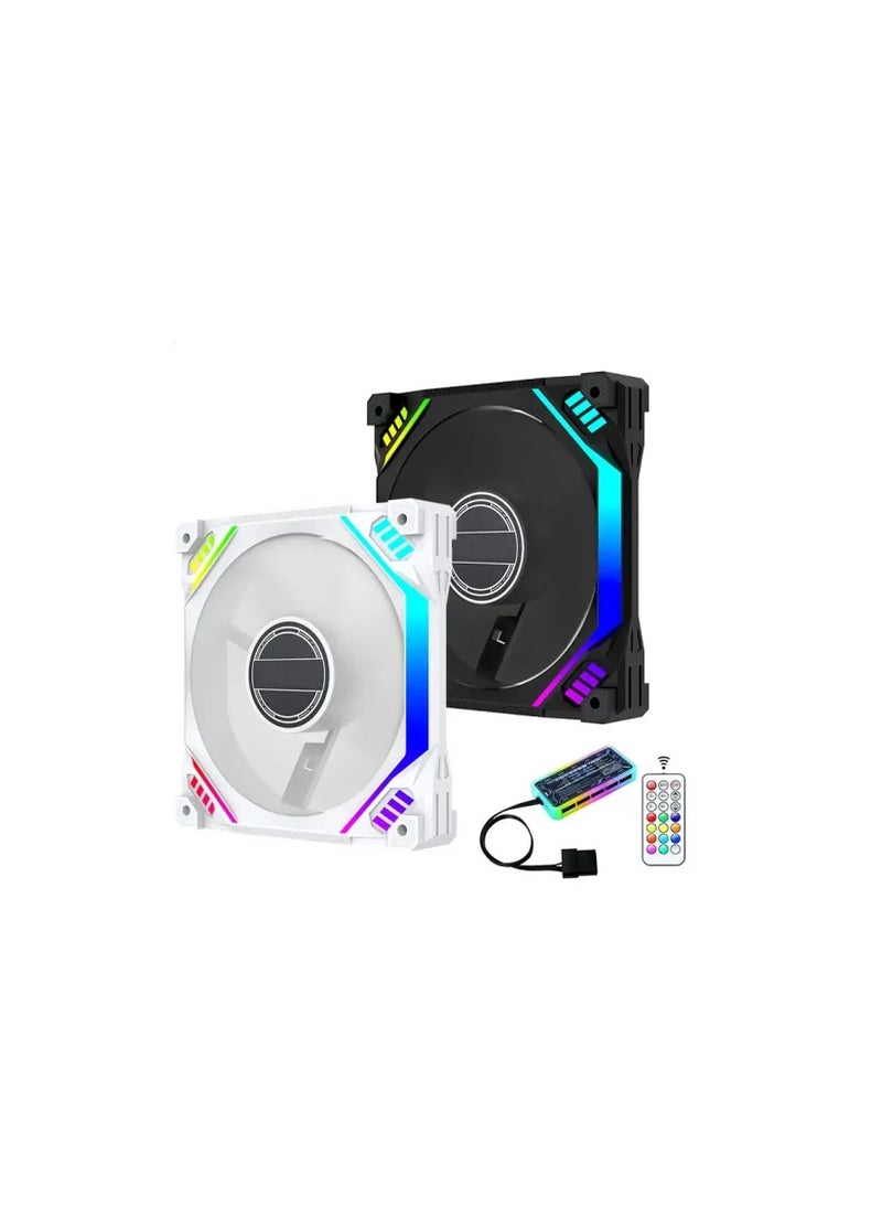 Truenort TrueNort Pc Case Fan 120mm ARGB 3Pin 5V, Cooling Fan | TN-120  - Image 5
