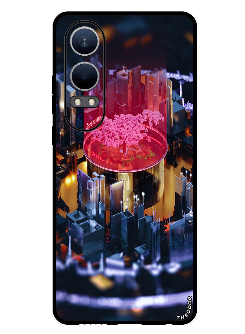 Theodor Protective Case Anti Scratch Shock Proof Bumper Cover For OnePlus Nord CE4 Lite bonsai_tree_scheme - Image 1