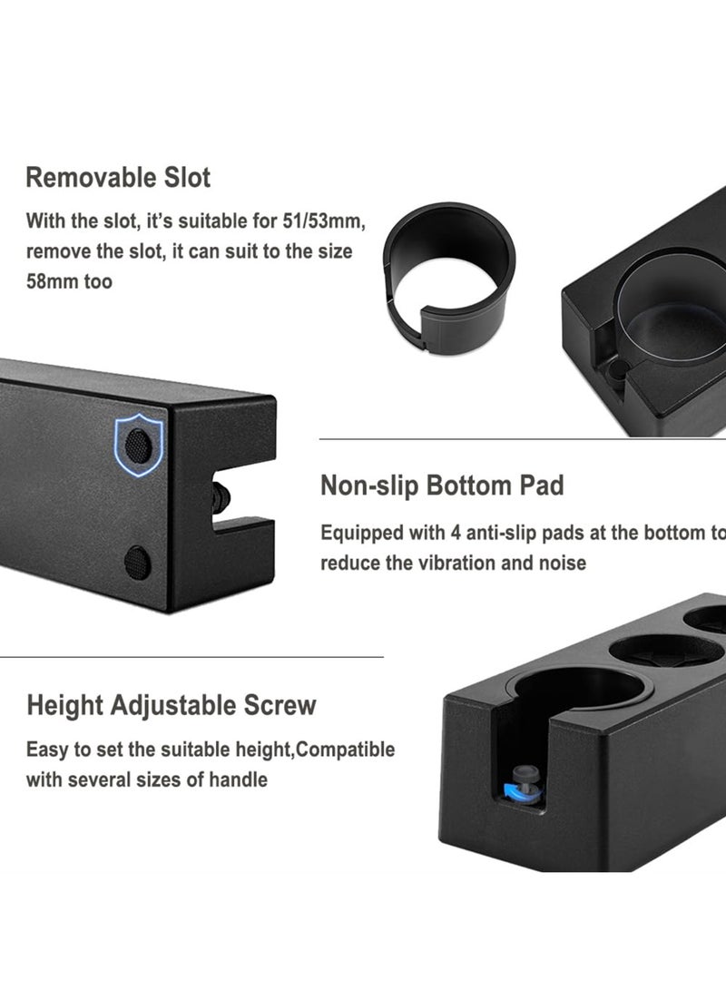 Espresso Tamper Station and Portafilter Holder for 51/53/58MM, Coffee Tool Organizer and Accessories for Perfect Brewing - Image 4