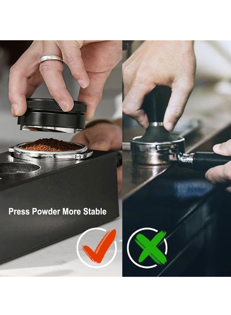 Espresso Tamper Station and Portafilter Holder for 51/53/58MM, Coffee Tool Organizer and Accessories for Perfect Brewing - Image 2