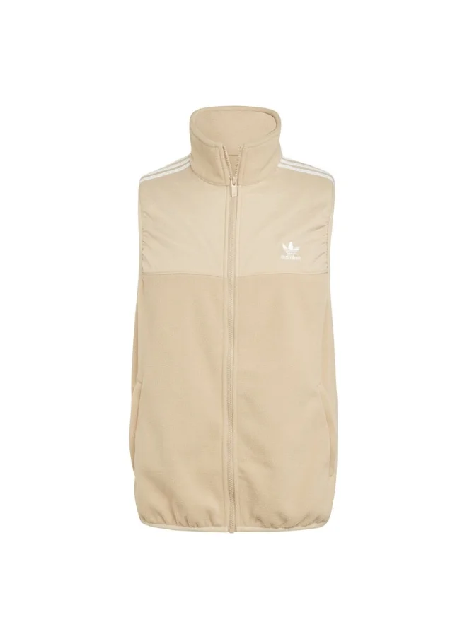 Adidas adidas Fleece vest Beige Originals Men JACKETS