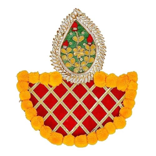Sanvatsar Traditional Diwali Rangoli Set, Decorative Flower Patter for Festival Home Decor (Diya Rangoli Pom) - Image 2