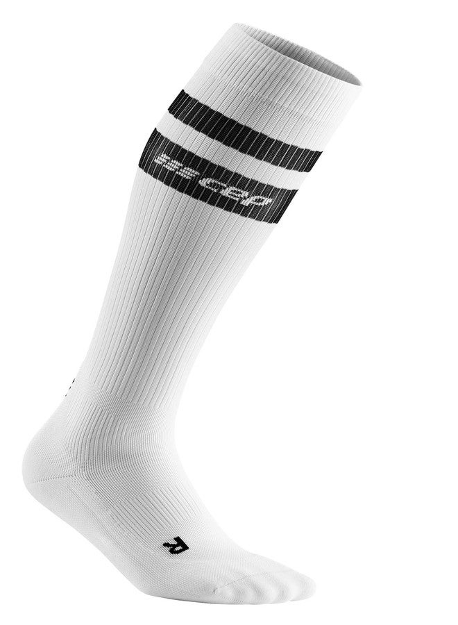 CEP Men's Tall Compression 3.0 Run Socks 80's Themed White/Black Size 4 - Image 4