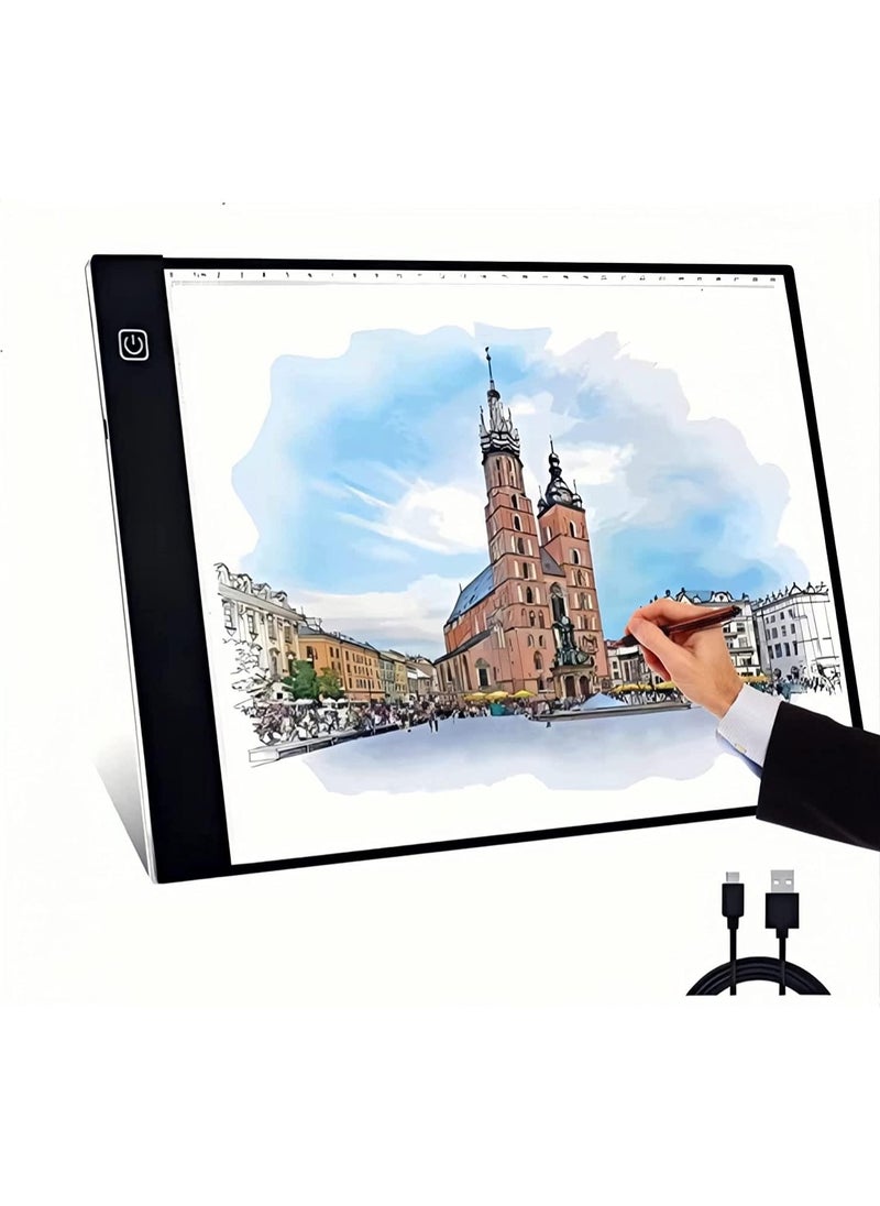 Valkyrie B132 A4 Size Drawing Copying Sketching Ultra Thin Animation Drawing Tablet with LED Light  - Image 2