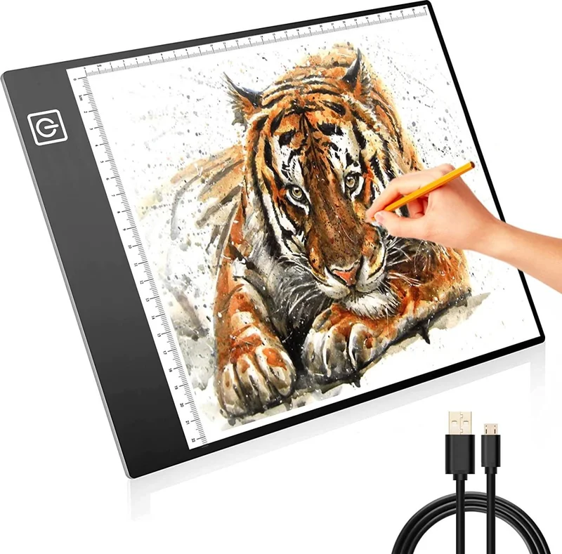 Valkyrie B132 A4 Size Drawing Copying Sketching Ultra Thin Animation Drawing Tablet with LED Light