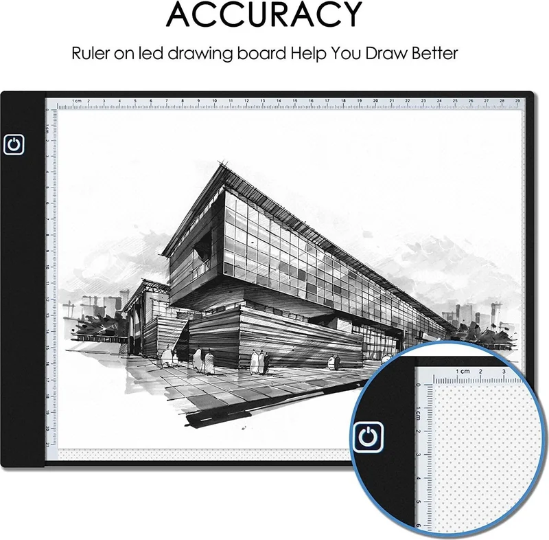 Valkyrie B132 A4 Size Drawing Copying Sketching Ultra Thin Animation Drawing Tablet with LED Light