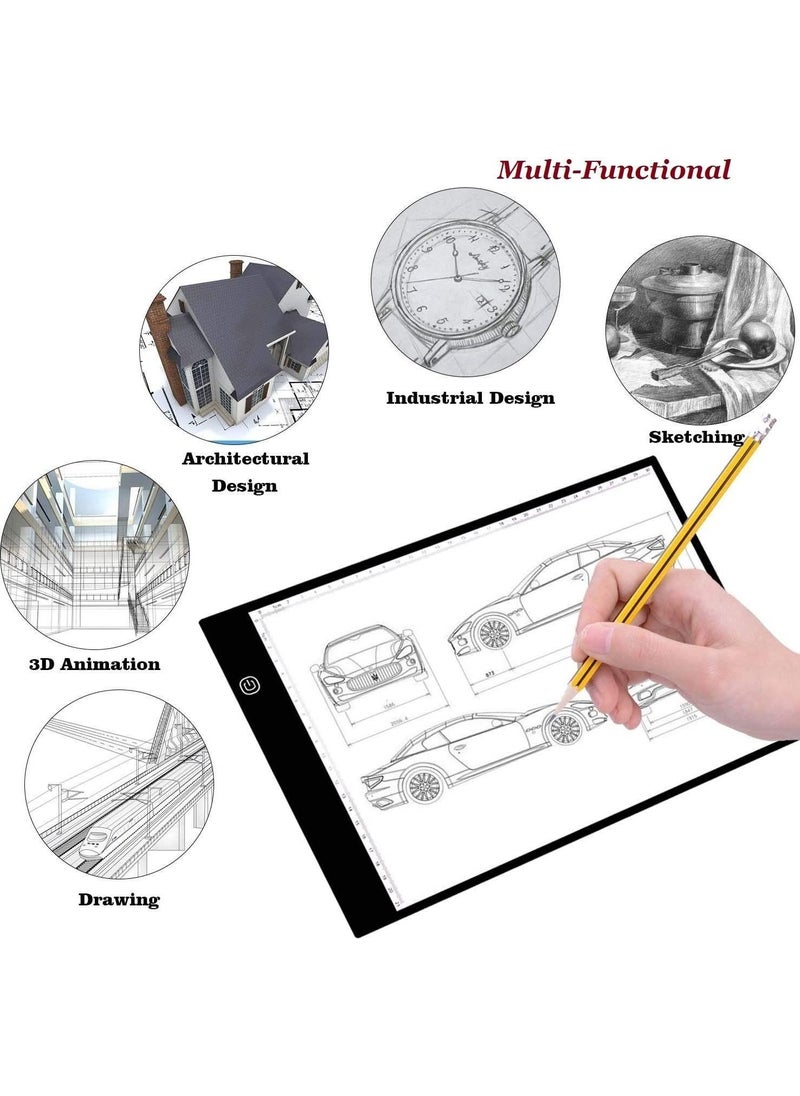Valkyrie B132 A4 Size Drawing Copying Sketching Ultra Thin Animation Drawing Tablet with LED Light  - Image 5