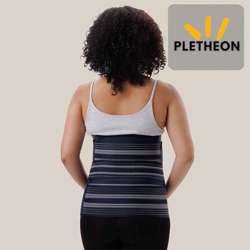 PLETHEON 3 in 1 Post Pregnancy Belt Blue – Postpartum Abdominal Binder Set | Tummy, Waist & Pelvic Support | After Delivery Recovery Wrap - Image 4