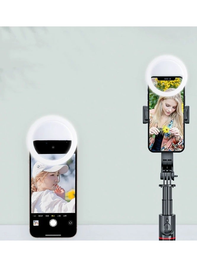 36 LED High Power Rechargeable Clip Fill Video Conference Light with Front & Back Clip Adjusted 3 Light Modes for Phone iPhone Android iPad Laptop - Image 1