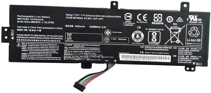 WISTAR L15M2PB4 for Laptop Battery Compatible for Lenovo Ideapad 310-15IKB 310-15ISK 310-15ABR 310-15IAP 510-15IKB 510-15ISK L15C2PB5 L15L2PB4 L15M2PB3 Laptop Battery - Image 5