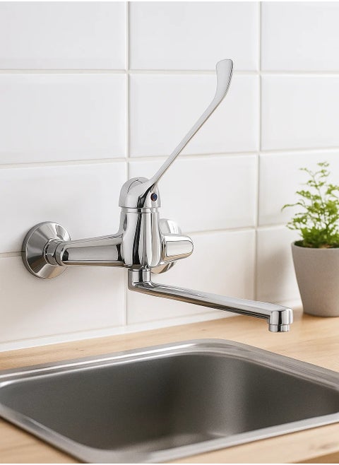 ES23 AQUAECO MED WALL MOUNTED CLINIC MIXER CHROME,ITALIANAQE-MED-361-CP