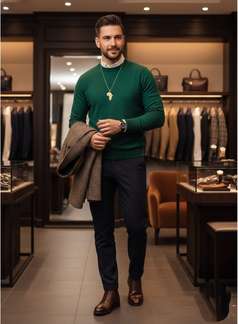 Julia Store 18K Gold Plated Stainless Steel Trendy Dainty Luxury Non-Tarnish Minimalist Luxury Aesthetic Exquisite Cute Horus Eye In Africa Map Vintage Choker Necklace Jewelry Gift - Image 5