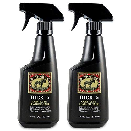 Bickmore Bick 5 Leather Cleaner & Conditioner 16oz Spray (2-Pack) Complete Leather Care - Image 1