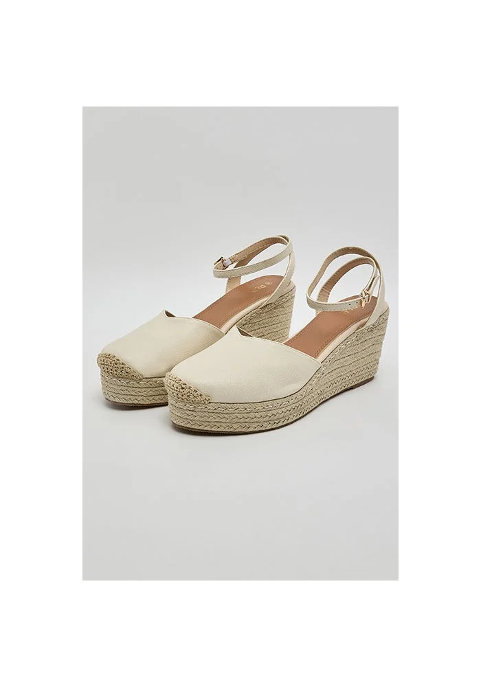 R&b  Ankle Strap Espadrille Wedges for Women | Best Price UAE