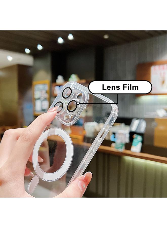 زبون جراب لهاتف iPhone 13 Pro Max مصنوع من مادة الأكريليك MagSafe لحماية العدسات المغناطيسية - Image 4