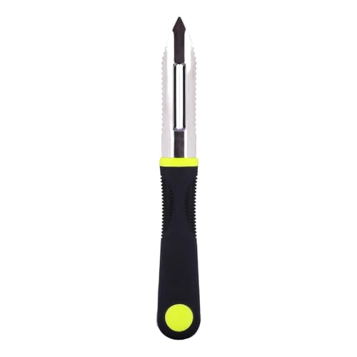 Stewit® Fruit Peeler for Kitchen Stainless Steel Vegetable Potato Multipurpose Scrapper (Black Peeler) - Image 1