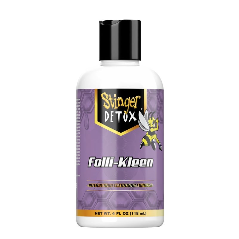 Stinger Detox FolliKleen Hair Shampoo Cleanser 4 FL OZ