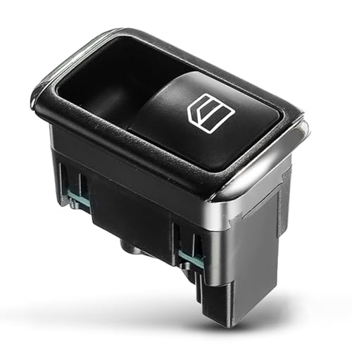 YHTAUTO Power Window Switch Fits Mercedes-Benz C180 C200 C250 C280 C300 C350 C63 AMG CLS350 E200 E250 E300 E350 E500 E63 AMG GLK350 B200 B250, 4 Pins, Window Control Switch, Replace# A2049058202 - Image 1