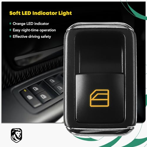 YHTAUTO Power Window Switch Fits Mercedes-Benz C180 C200 C250 C280 C300 C350 C63 AMG CLS350 E200 E250 E300 E350 E500 E63 AMG GLK350 B200 B250, 4 Pins, Window Control Switch, Replace# A2049058202 - Image 5