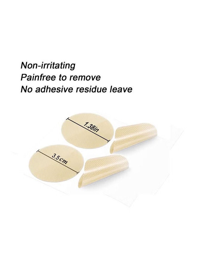 Depend 100PCS Self-Adhesive Nipple Guard Pasties Nipplecover Tape Set for Men Running Sporting - Image 5