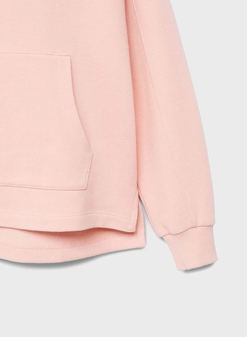 MANGO Kids Essential Hoodie