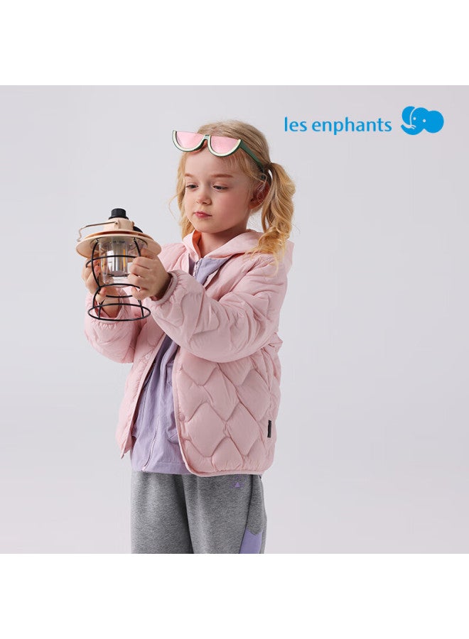 Les enphants Liyingfang Three-proof Down Jacket Children's Lightweight Down Jacket Uni Sage Green 120 CM - Image 4