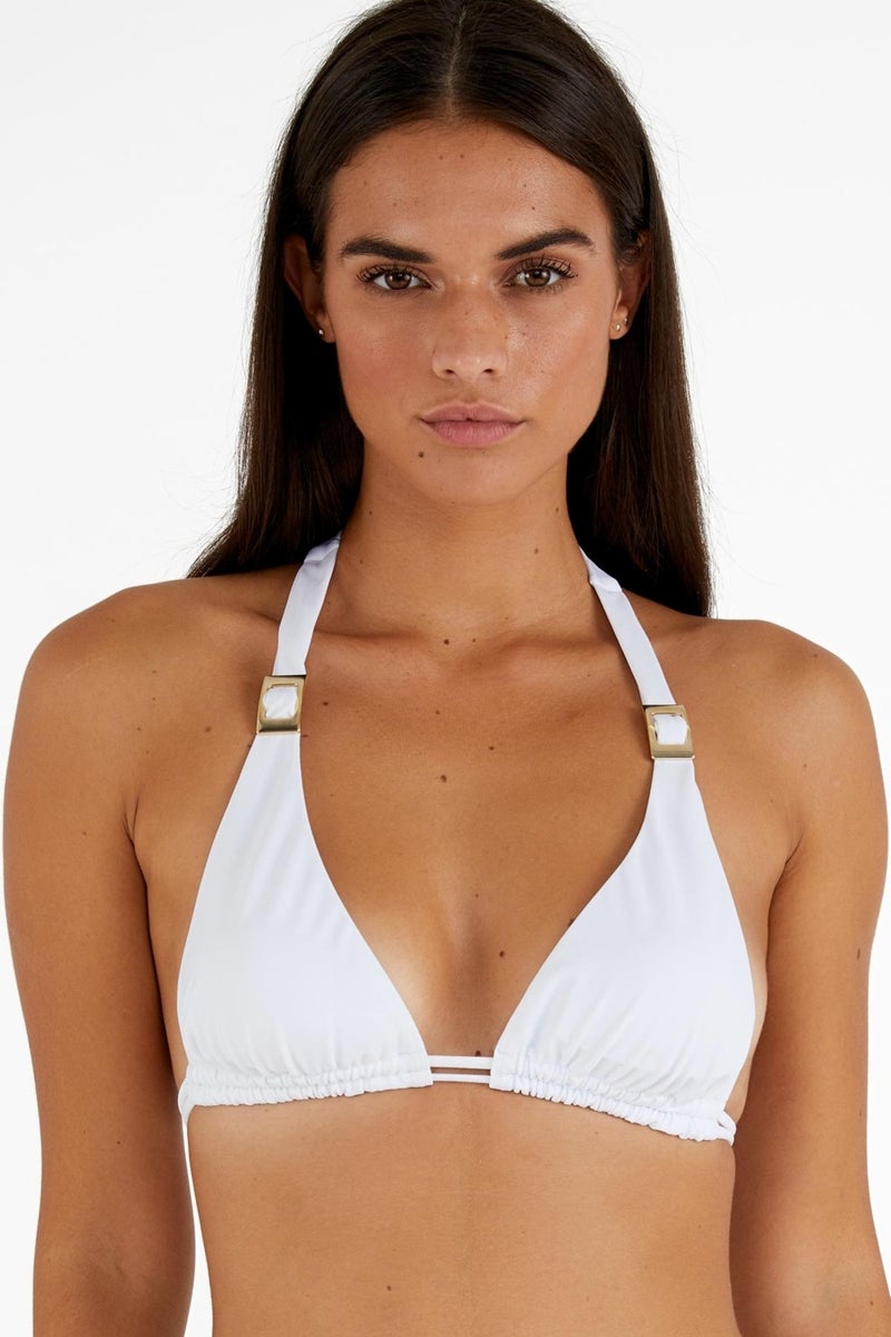 Ayyıldız Crescent 63554 White Bikini Top - Image 1
