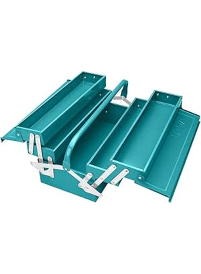 توتال صندوق أدوات كامل بثلاث طبقات THT10702