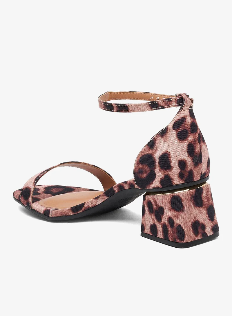 VIZZANO Beige Heels Sandal for Women – Stylish Ladies Heel Sandals & Sling Back Heels for Girls for Women | Best Price UAE