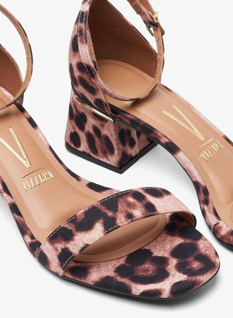 VIZZANO Beige Heels Sandal for Women – Stylish Ladies Heel Sandals & Sling Back Heels for Girls for Women | Best Price UAE