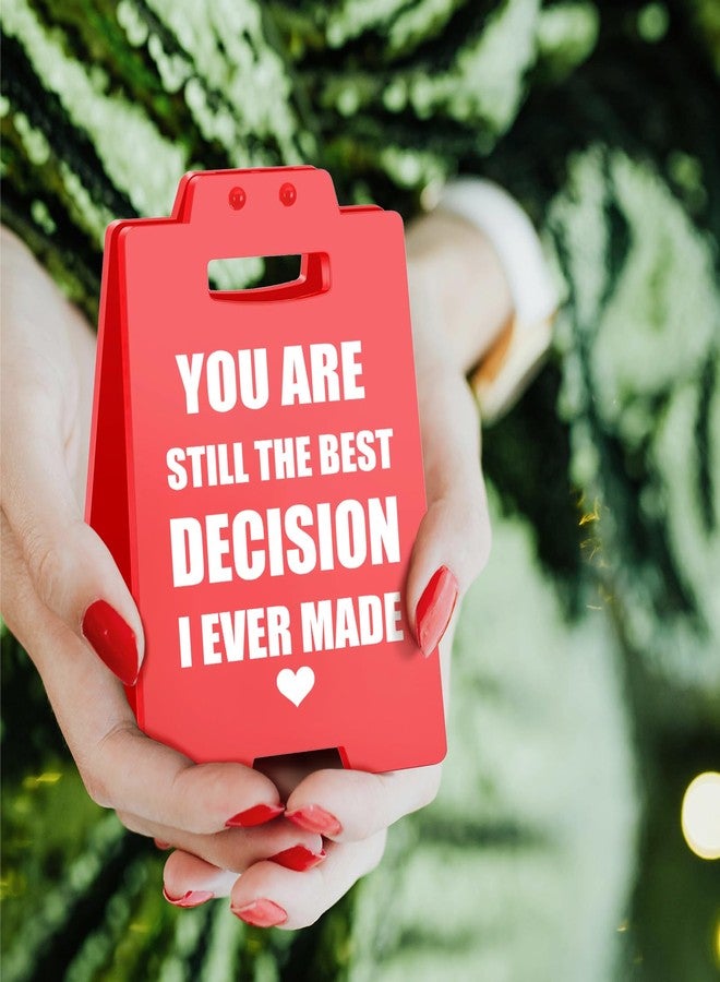 MAMAGIFTREE Anniversary Romantic Gifts for Men, Women, Boyfriend, Girlfriend, Husband, Wife, Coupl Valentines Day Decor Sign, Sentimental Home Office Decor Ideas for Him or Her - Image 5