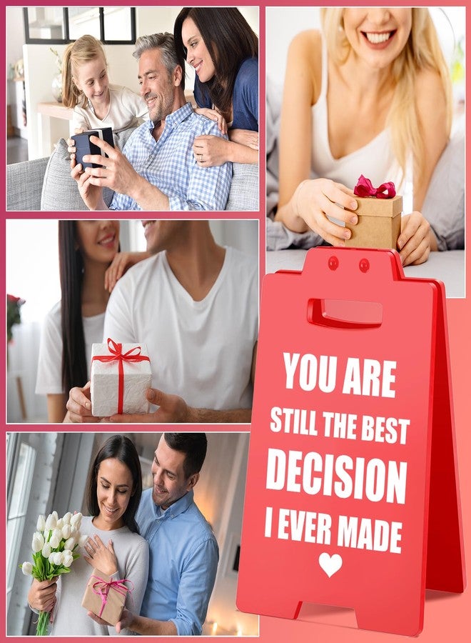 MAMAGIFTREE Anniversary Romantic Gifts for Men, Women, Boyfriend, Girlfriend, Husband, Wife, Coupl Valentines Day Decor Sign, Sentimental Home Office Decor Ideas for Him or Her - Image 2
