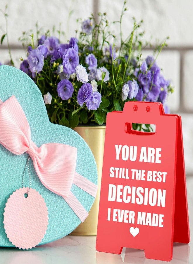 MAMAGIFTREE Anniversary Romantic Gifts for Men, Women, Boyfriend, Girlfriend, Husband, Wife, Coupl Valentines Day Decor Sign, Sentimental Home Office Decor Ideas for Him or Her - Image 4