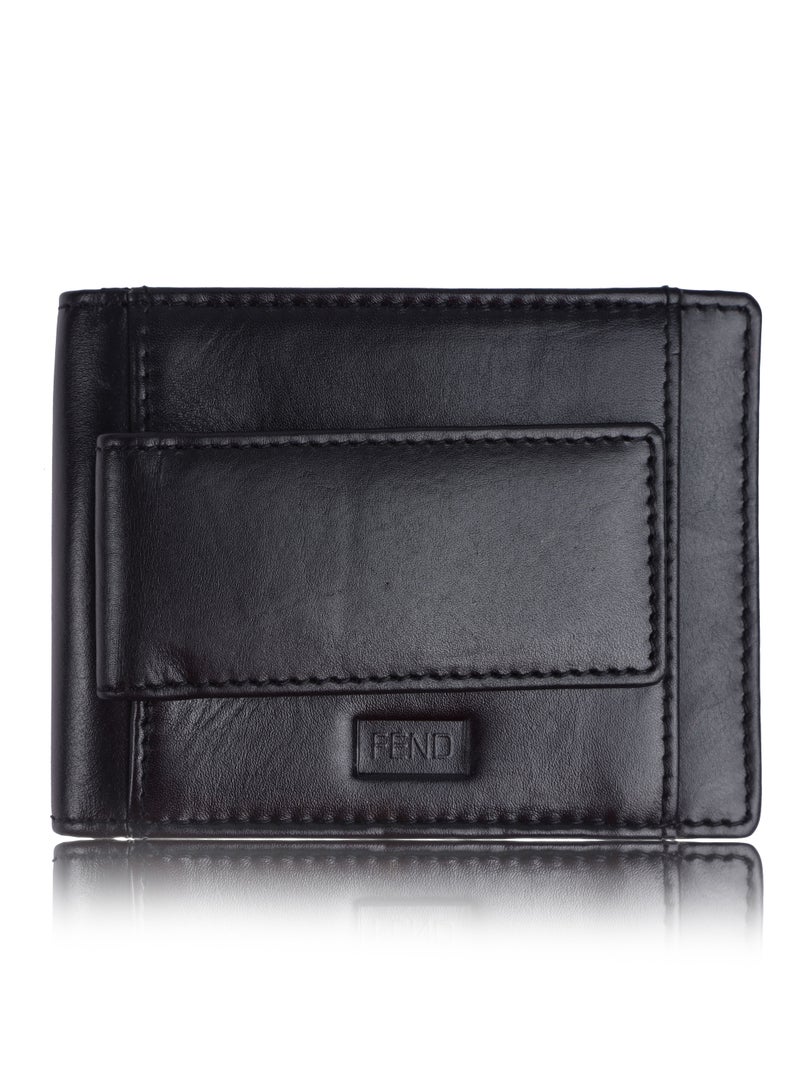 Fend Genuine Leather Card Holder Wallet with RFID Blocking for Men Colour B - Image 2