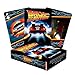 AQUARIUS Back to The Future Playing Cards Back to The Future Themed Deck of Cards for Your Favorite Card Games Officially Licensed BTTF Merchandise Collectibles Black Red Yellow 25 x 35 - Image 2