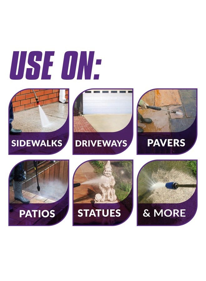 simple green Oxy Solve Concrete and Driveway Pressure Washer Cleaner, Purple, Unscented, 128 Fl.Oz - Image 5